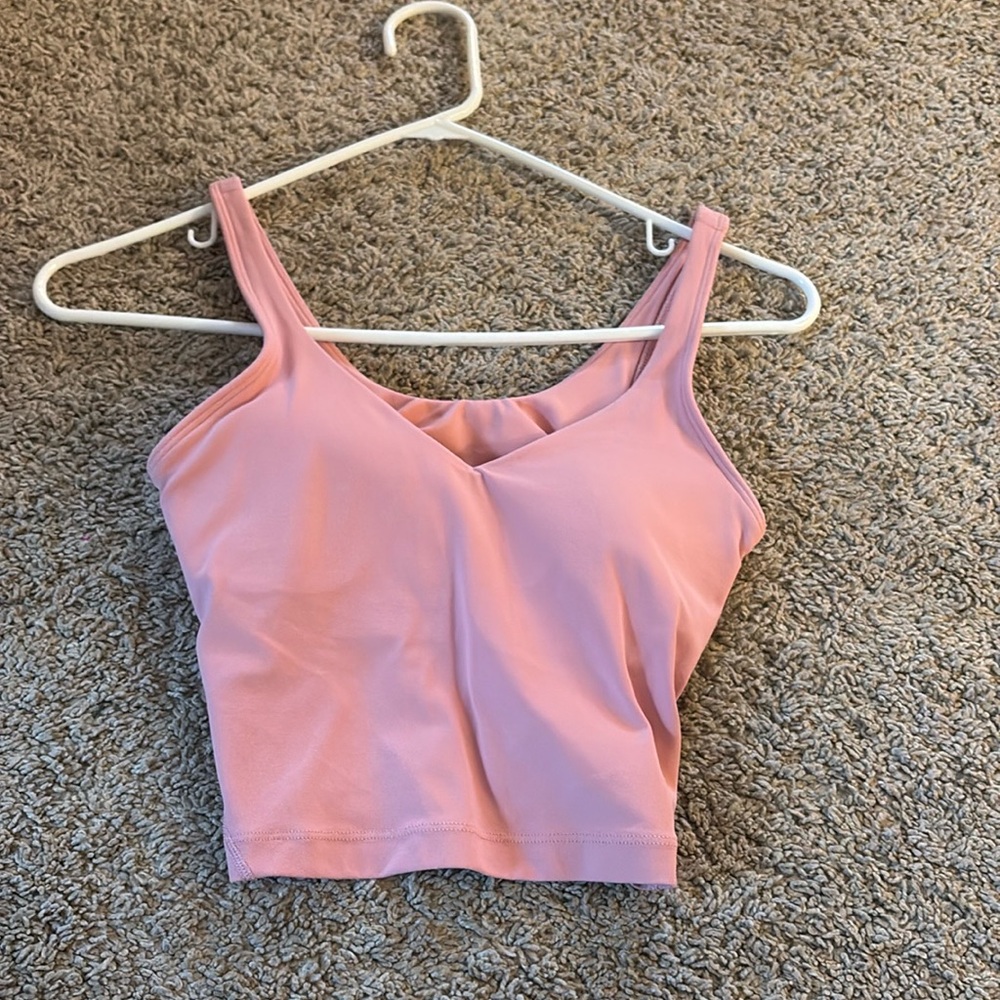 Lululemon light pink align tank